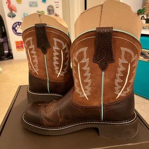 Ariat Fat Baby Boots Pristine Worn Once
